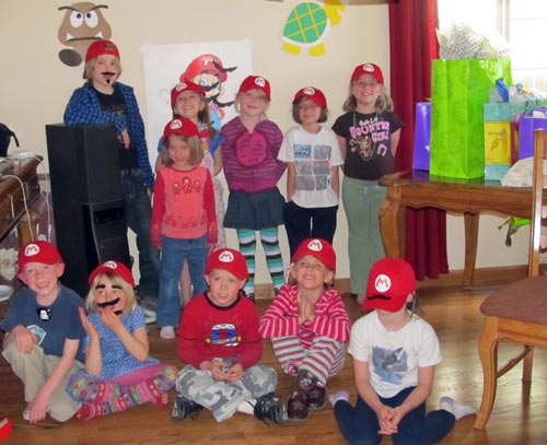 Super Mario Brothers Birthday Party | No Reimer Reason