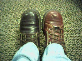 Mismatched Shoes
