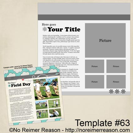 Digital Scrapbooking Templates on Free Digital Scrapbook Template  63   No Reimer Reason