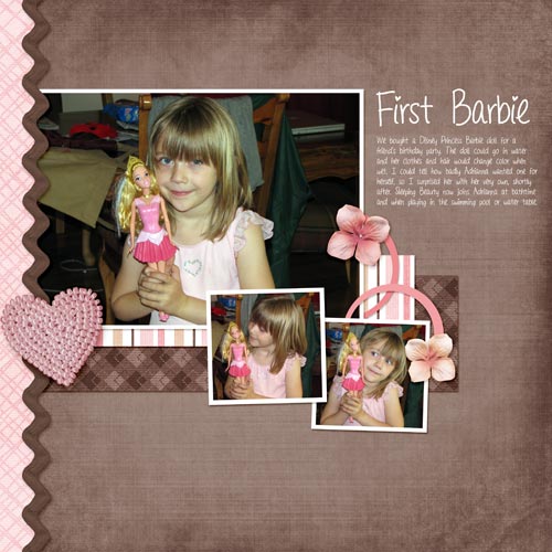 Barbie Scrapbooking