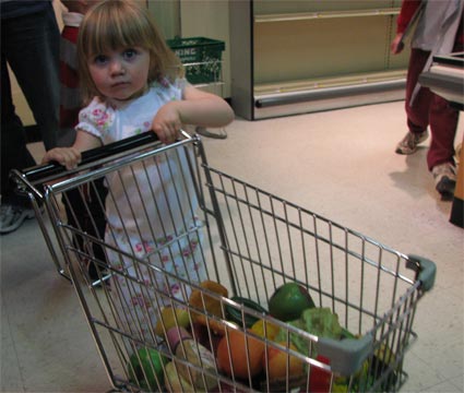 Adrianna goes shopping