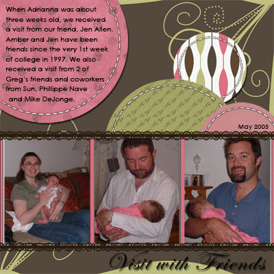 May 2005 Scrapbook Page