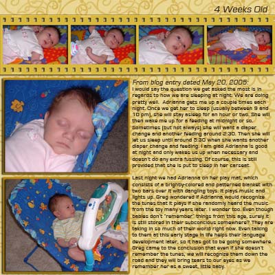 May 20, 2005 - Scrapbook Page