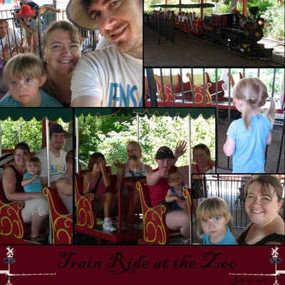 Denver Zoo Train - July 2007