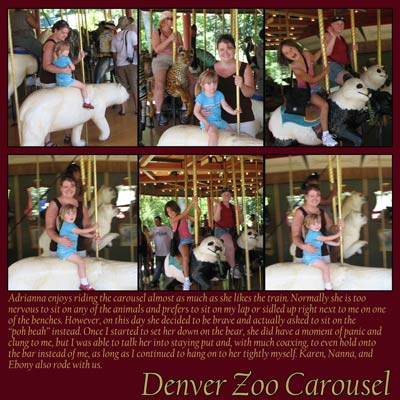 Denver Zoo Carousel - July 2007