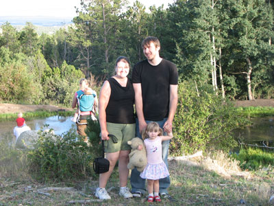 Reimer Family at the Frog Pond