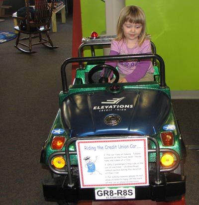 Riding a Jeep