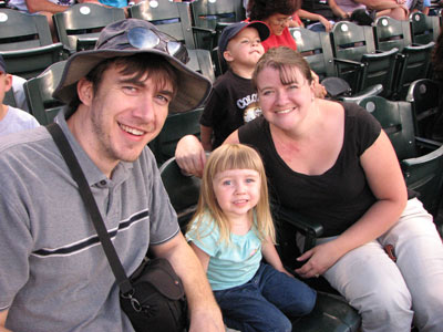 Greg, Adrianna, and Amber