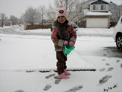 Playing in the Snow