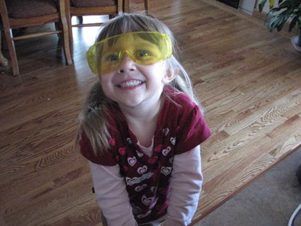 Adrianna and the Safety Goggles