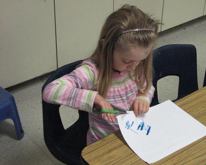 Adrianna's First Day of Preschool