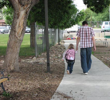Adrianna's First Day of Preschool