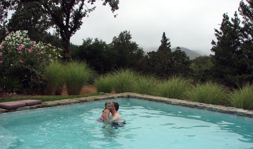 Enjoying the Guest House