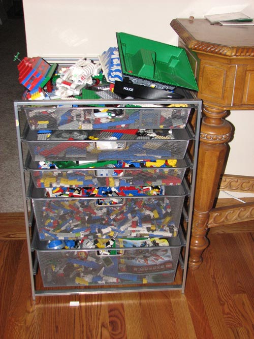 elfa Drawers for Legos