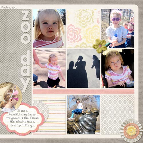 How to Make a Spring Break Scrapbook with Kids