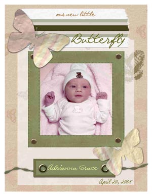 Adrianna's Newborn Picture