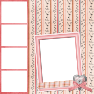 Free quick premade scrapbook page