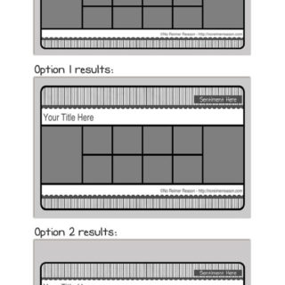 How to change a 12x12 Template to an 8.5 template