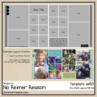 Digital Scrapbook Template