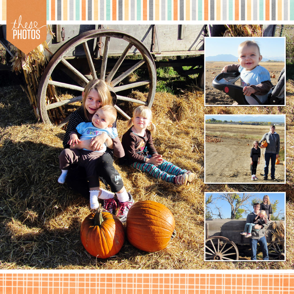 Fall Scrapbook Layout by No Reimer Reason