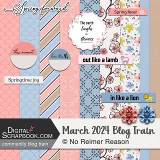 Soft Spring Pastel digital papers