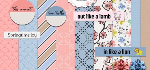 Soft Spring Pastel digital papers